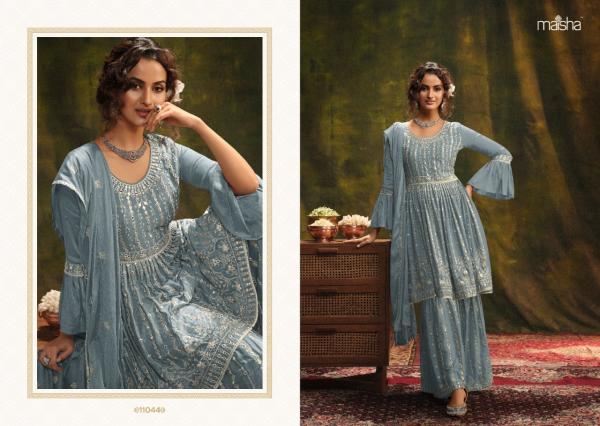 Maisha Sironah Beautiful Chinon  Designer Salwar Suits Collection